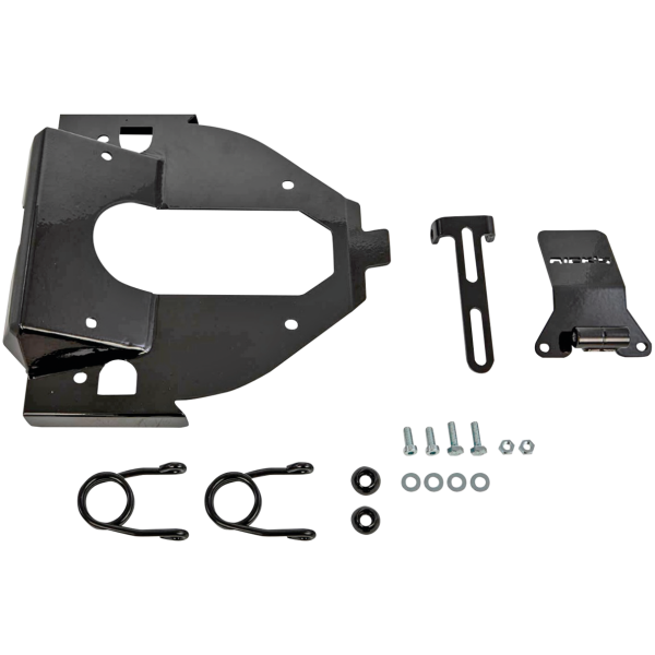 RICK'S MOUNTING KIT FOR SPRING SOLO SEATS ON SOFTAIL Spring Seat Conversion Kit Black ST18-Up