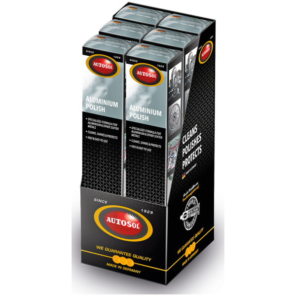 AUTOSOL ALUMINUM POLISH 6pck Autosol Aluminum Polish 75ml
