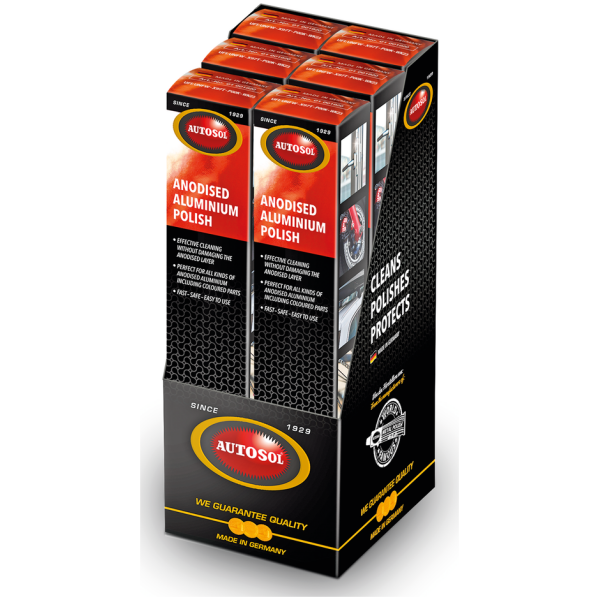 AUTOSOL ANODIZED ALUMINUM POLISH 6pck Autosol Anodized Alu Polish 75ml