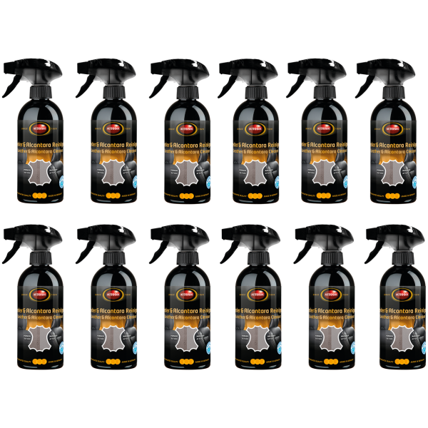 AUTOSOL LEATHER & ALCANTARA CLEANER 12pck Autosol Leather & Alcantara 500ml