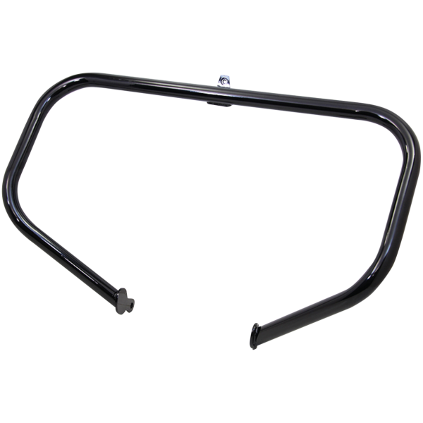 CRASH/HIGHWAY BARS FOR HARLEY-DAVIDSON Black front engine guard FLH/T09-up