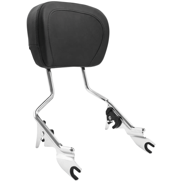 DETACHABLE SISSY BAR KITS FOR TOURING Det. Sissybar + Pad Chrome FLH/T09-23