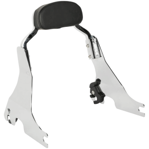 DETACHABLE SHORTY SISSY BAR FOR SPORTSTER Det. Sissybar + Pad Chrome XL04-22