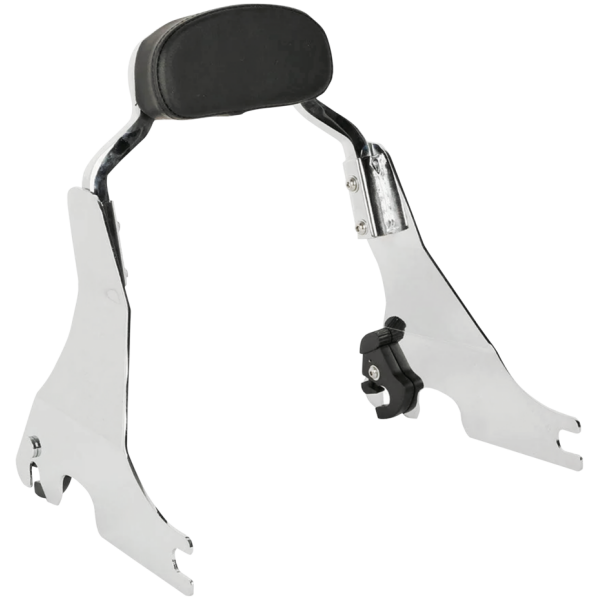 DETACHABLE SHORTY SISSY BAR FOR SPORTSTER Det. Sissybar + Pad Chrome XL04-22