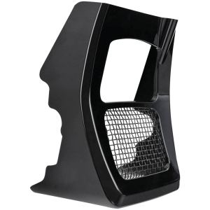 MILWAUKEE EIGHT TOURING CHIN SPOILER Radiator Cover Gloss Black FLH/T17-23