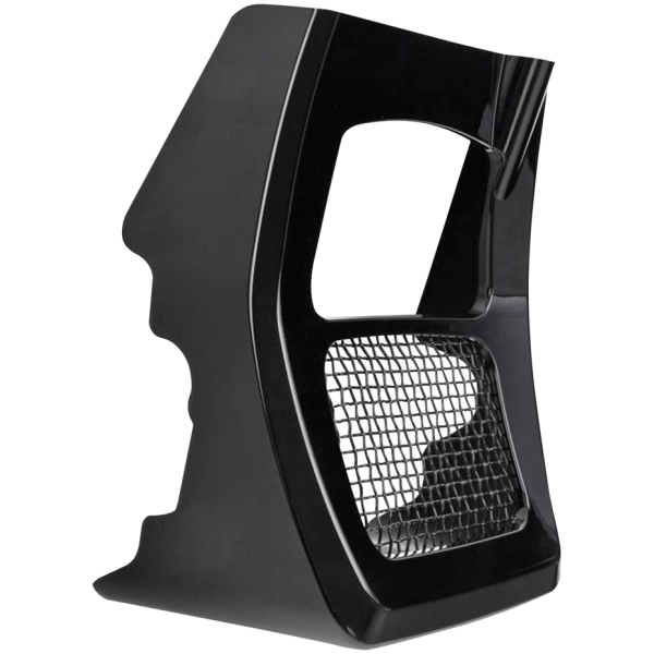 MILWAUKEE EIGHT TOURING CHIN SPOILER Radiator Cover Gloss Black FLH/T17-23
