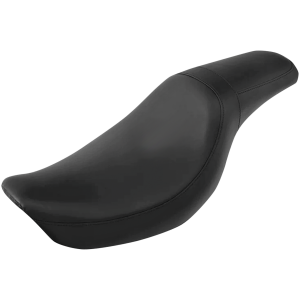 2-Up Plain Seat Black - Dyna 06-17