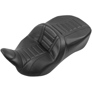 C.C. RIDER SUNRISER 2-UP SEATS FOR TOURING 2-Up Pleated 2 Seat Black FLH/T09-20