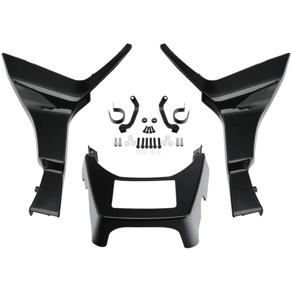 FAIRING LOWER KIT FOR ROAD GLIDE Fairing Extender Gloss Black FLTRX17-Up