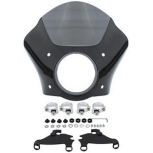 GAUNTLET STYLE HANDLEBAR FAIRINGS Gauntlet Fairing Gloss Black FXD06-17