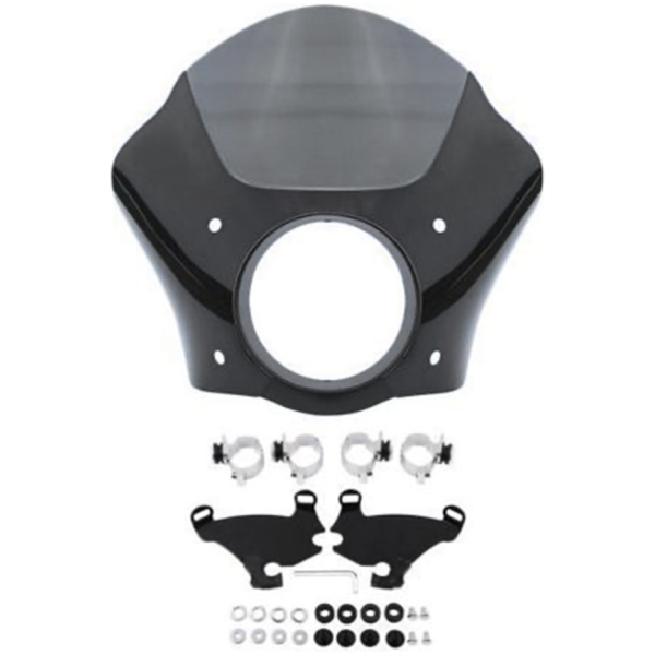 GAUNTLET STYLE HANDLEBAR FAIRINGS Gauntlet Fairing Gloss Black XL88-22