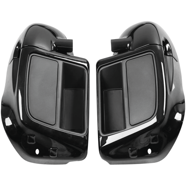 FAIRING LOWERS WITH GLOVE BOXES Leg Fairings Gloss Black FLH/T14-Up