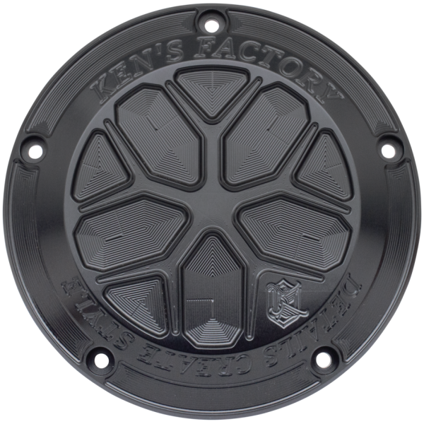 KEN'S FACTORY NEXT LEVEL DERBY COVERS Next Level Spider Derby Cover FLH/T14-Up