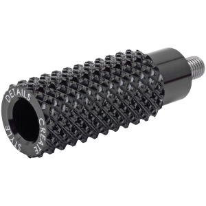 KEN'S FACTORY NEXT LEVEL BRAKE OR SHIFTER PEGS Next Level Knurled Shifter Peg Black