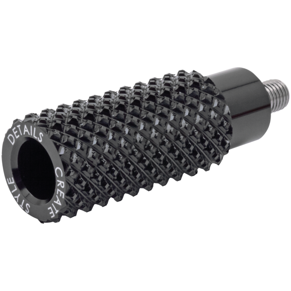 KEN'S FACTORY NEXT LEVEL BRAKE OR SHIFTER PEGS Next Level Knurled Shifter Peg Black