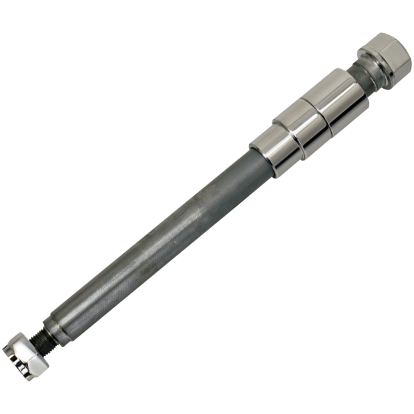 CUSTOM FRONT WHEEL AXLE FOR OLD STYLE SPRINGER FORKS 3/4" axle for use 36-48 style Springer