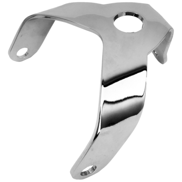 HEADLIGHT & HORN BRACKET FOR EARLY SPRINGER FORKS Chr Bracket headlight Springer 36-44