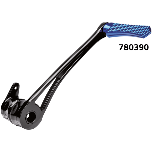 VITY'S DESIGN BRAKE PEDALS DMND BRAKE ARM BLK+BLUE PEG FLH/T14-UP