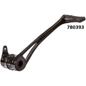 BRAKE PEDALS DIAMOND BRAKE ARM BLK FLH/T14-UP