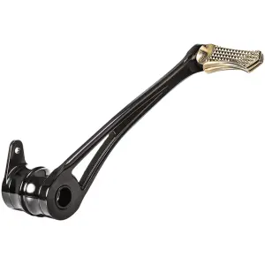 BRAKE PEDALS DMND BRAKE ARM BLK+BRASS PEG FLH/T97-07