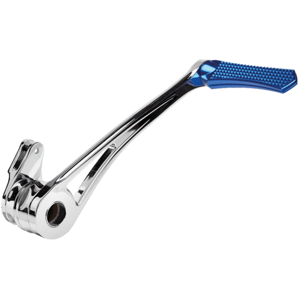 VITY'S DESIGN BRAKE PEDALS DMND BRAKE ARM CHR+BLUE PEG FLH/T97-07