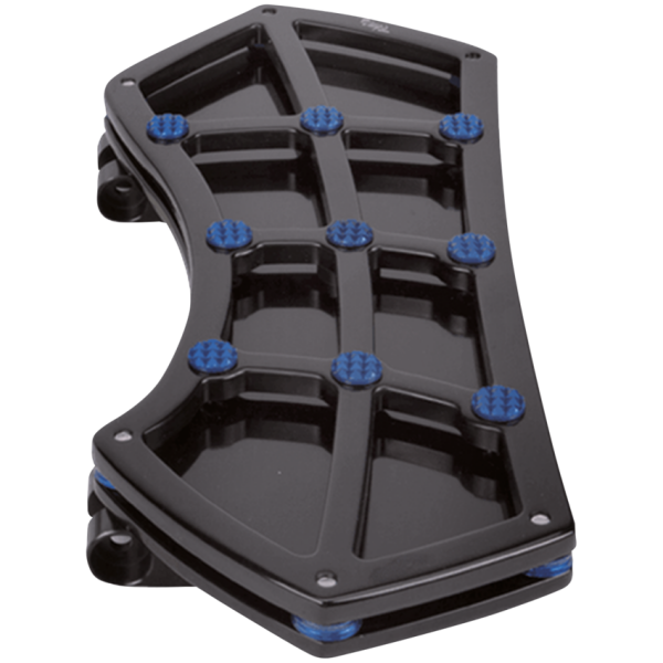 VITY'S DESIGN FLOORBOARDS DIAMOND FR FLRBRD BLK W/ GEMS BLUE