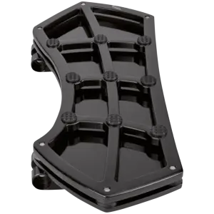 VITY'S DESIGN FLOORBOARDS DIAMOND FR FLRBRD BLK W/ GEMS BLK