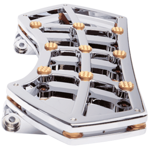 VITY'S DESIGN FLOORBOARDS DIAMOND FR FLRBRD POLISH W/ GEMS BRASS