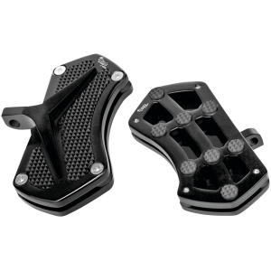 VITY'S DESIGN FLOORBOARDS DIAMOND PSSNGR FLRBRD BLK W/ GEMS BLK