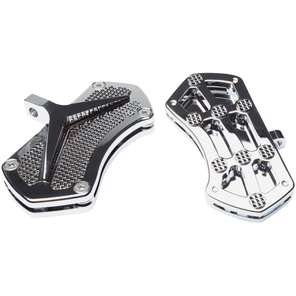 VITY'S DESIGN FLOORBOARDS DIAMOND PSSNGR FLRBRD CHR