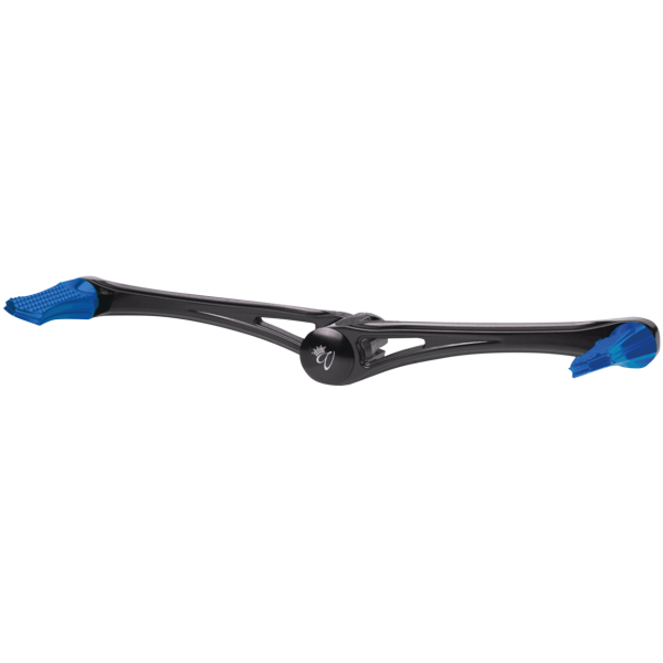 VITY'S DESIGN HEEL/TOE SHIFTER PEDALS DMND HEEL/TOE SHIFT KIT BLK W/ BLUE PEGS