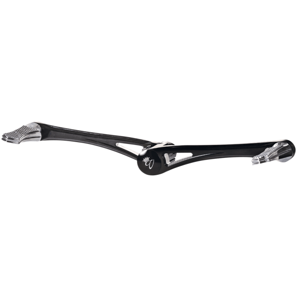 VITY'S DESIGN HEEL/TOE SHIFTER PEDALS DMND HEEL/TOE SHIFT KIT BLK W/ POLISH PE
