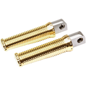 VITY'S DESIGN BRAKE, FOOT AND SHIFTER PEGS SHARIF FOOTPEGS BRASS