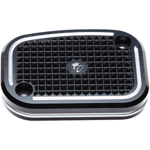 VITY'S DIAMOND DESIGN MASTER CYLINDER COVERS DMND M/C CVR BRAKE CONTR CUT FLH/T08-up