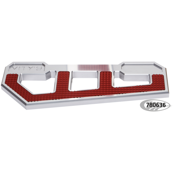 VITY'S DESIGN RACING FLOORBOARDS RACING FLOORBOARDS ICE W/ DIAMOND RED