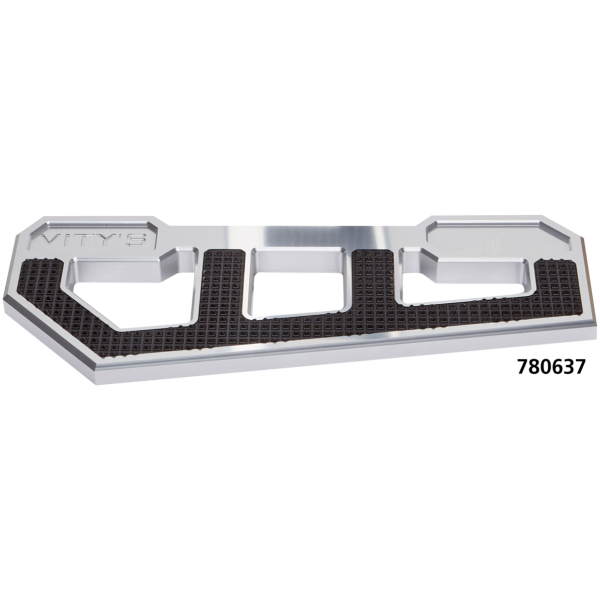 VITY'S DESIGN RACING FLOORBOARDS RACING FLOORBOARDS ICE W/ DIAMOND BLACK