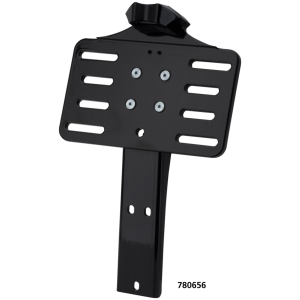 VITY'S LICENSE PLATE BRACKETS Blck cntr mount licenseplatekit XL04-UP