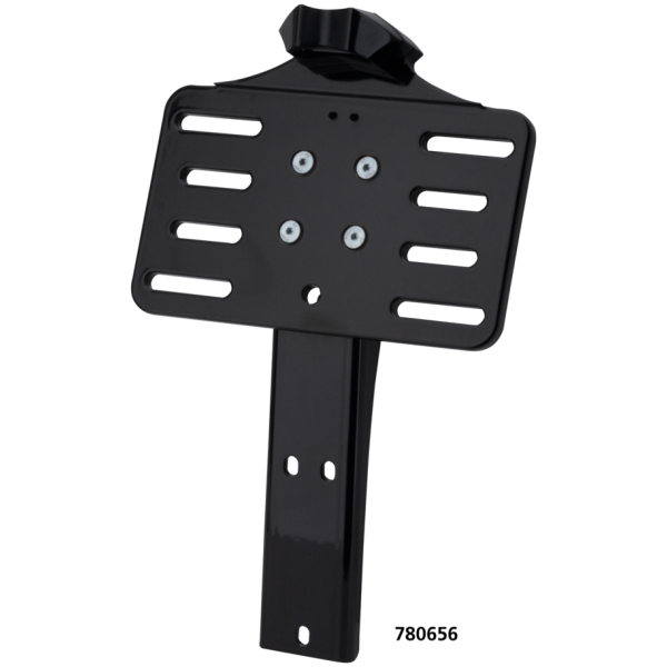 VITY'S LICENSE PLATE BRACKETS Blck cntr mount licenseplatekit XL04-UP