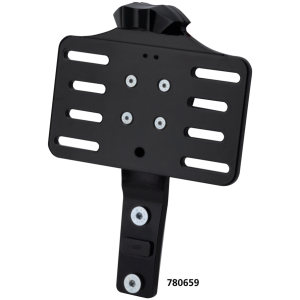 VITY'S LICENSE PLATE BRACKETS Blk center licensplate kit FLSL18-UP