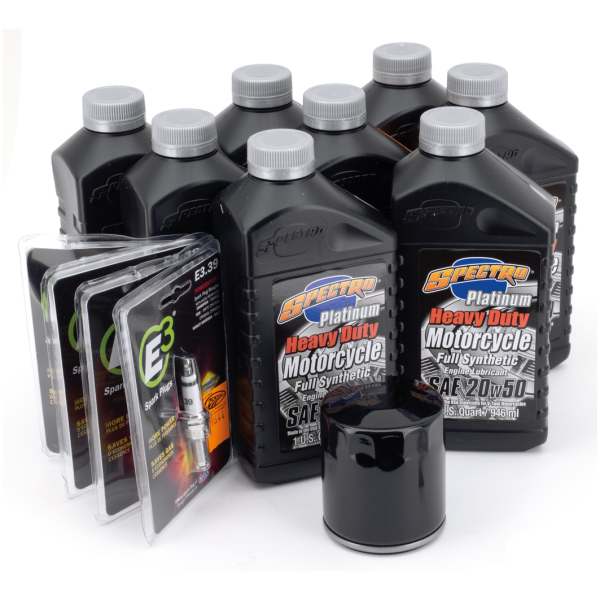 OIL CHANGE AND SERVICE KITS Milwaukee 8 VSyn total service kit Black