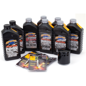 OIL CHANGE AND SERVICE KITS Milwaukee 8 total Platinum+ kit black