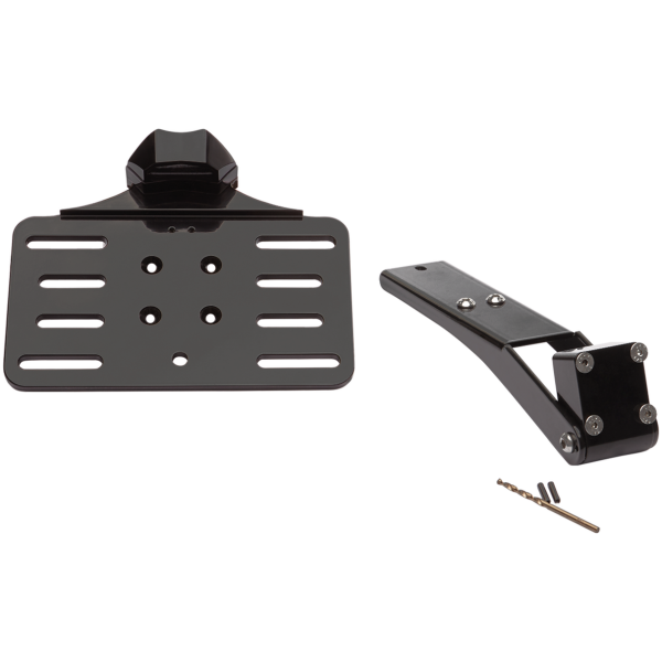 VITY'S LICENSE PLATE BRACKETS Blk Central licenseplate kit FXLRS18-UP