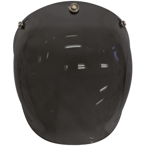 VISORS FOR OPEN FACE HELMETS Torx bubbleshield Dark smoke