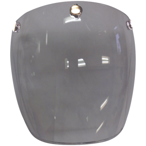 VISORS FOR OPEN FACE HELMETS Torx straight shield Light smoke