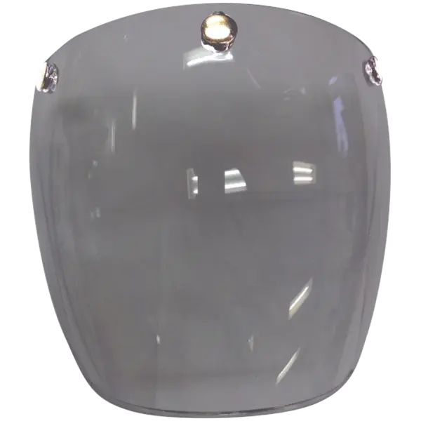 VISORS FOR OPEN FACE HELMETS Torx straight shield Light smoke