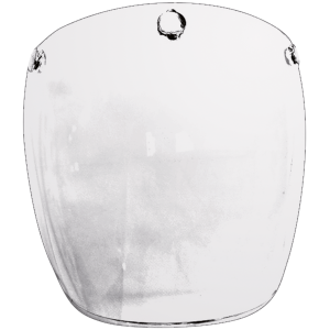 VISORS FOR OPEN FACE HELMETS Torx straight shield Clear