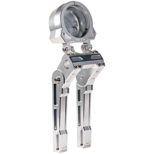 VITY'S ADJUSTABLE RISERS FOR 5" SPEEDO 10" Adj. Risers/Gauge Silver FXLRS22-Up