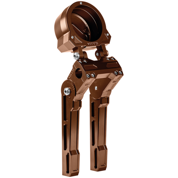 VITY'S ADJUSTABLE RISERS FOR 5" SPEEDO 10" Adj. Risers/Gauge Bronze FXLRS22-Up