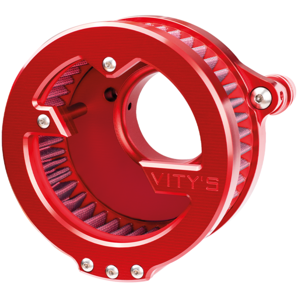 VITY'S MASSIVE DESIGN AIR CLEANER Vity's Massive A/C Red Cable TC99-17