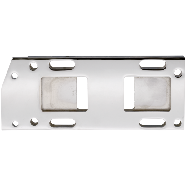 4 SPEED BIG TWIN TRANSMISSION MOUNTING PLATES Chr Transmission mounting plate BT36-57